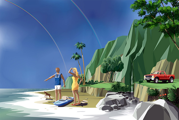 海と渓流とカヌー